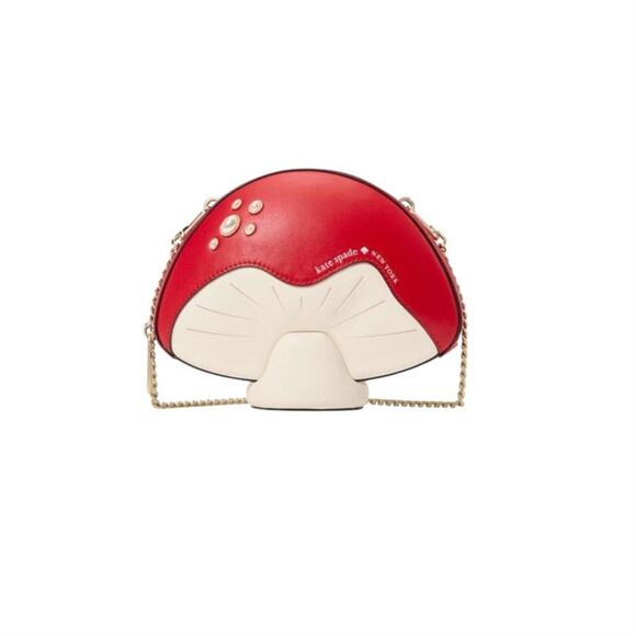 Kate Spade 3d Mushroom Crossbody New - Picture 1 of 10